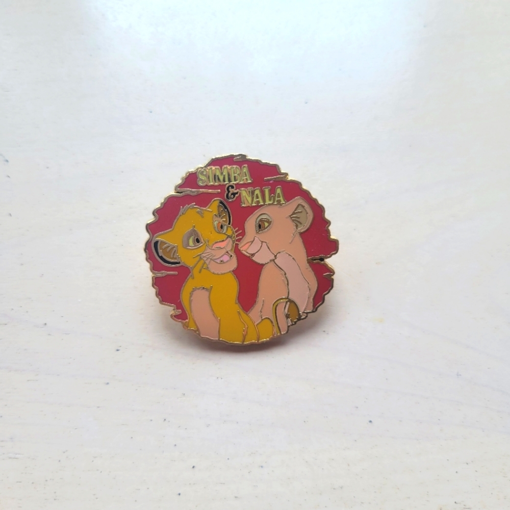 Simba and Nala Disney Trading Pin